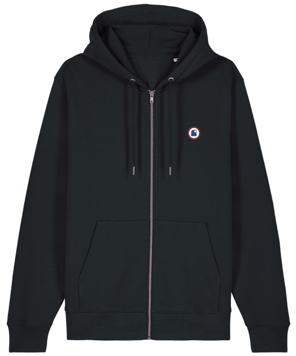 Hoodie Zippé HONO TEAM-gros logo dos