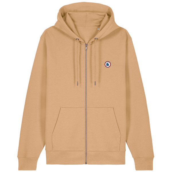 Hoodie Zippé HONO TEAM-gros logo dos