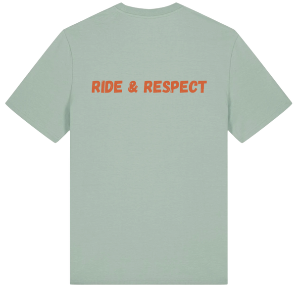 T-Shirt HONO BIARRITZSURFGUIDE - Ride & Respect