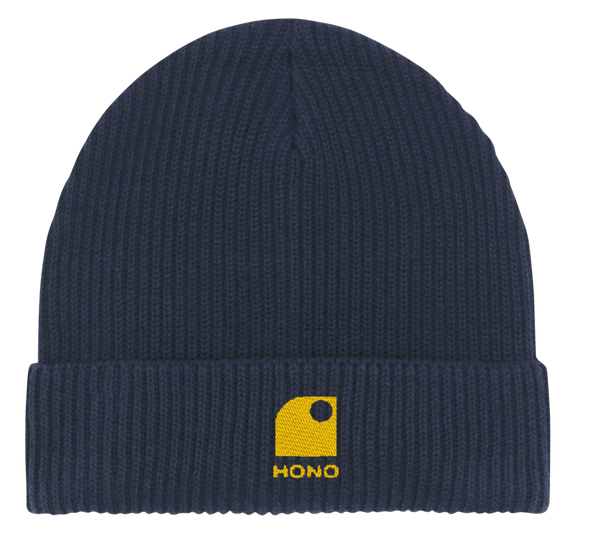 Bonnet HONO Navy Blue surfwear éthique & durable