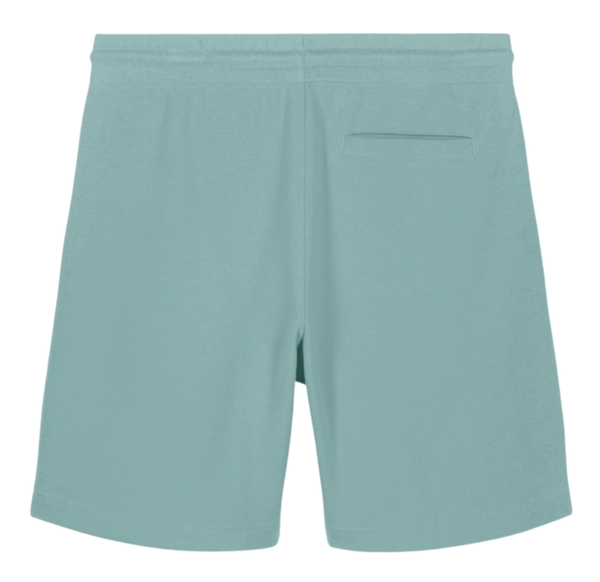 Short organic HONO Wave brodé-Téal Mostera-