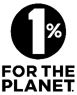 1% for the Planet logo, initiative éco-responsable pour la protection de l’environnement hono surfwear