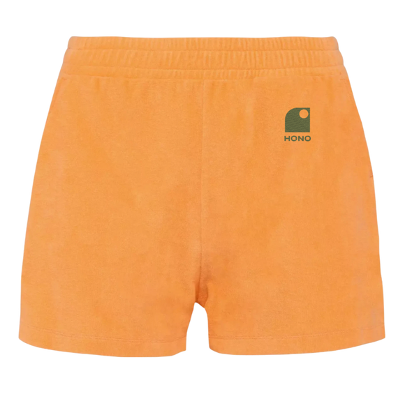 Short éponge éco responsable Hono -Abricot-