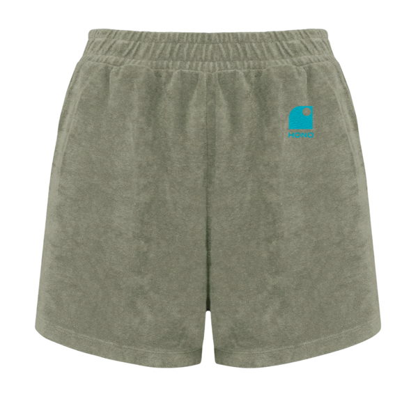 Short éponge éco responsable Hono Wave -KAKI-