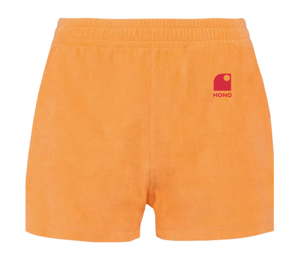 Short éponge éco responsable Hono -Abricot-