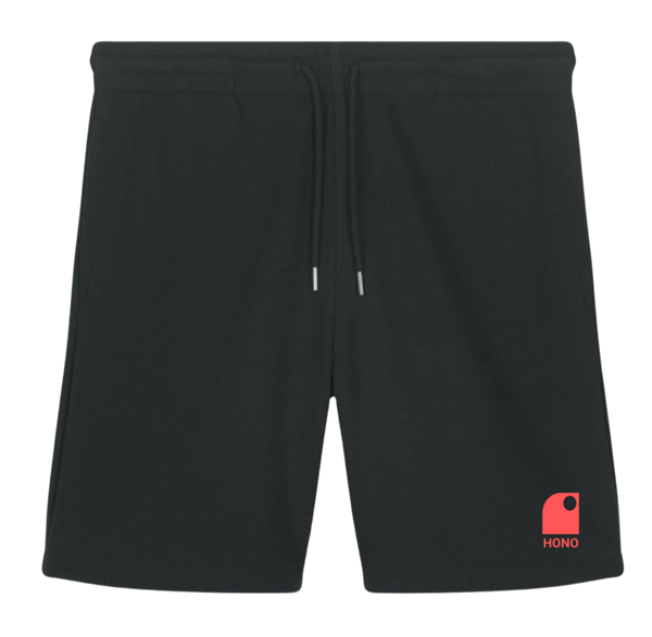 Short organic HONO Wave brodé-noir-