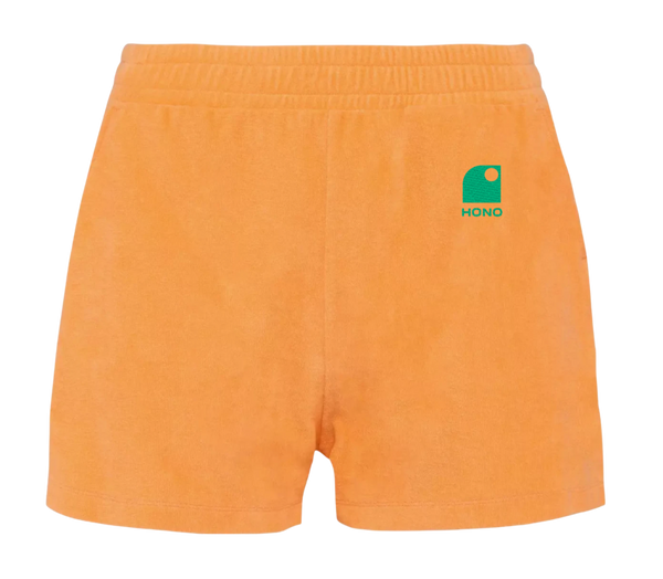 Short éponge éco responsable Hono -Abricot-