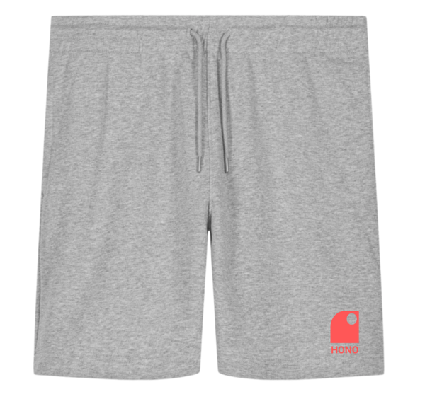 Short organic HONO Wave brodé-gris-