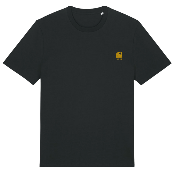 T-Shirt HONO WAVE brodé jaune