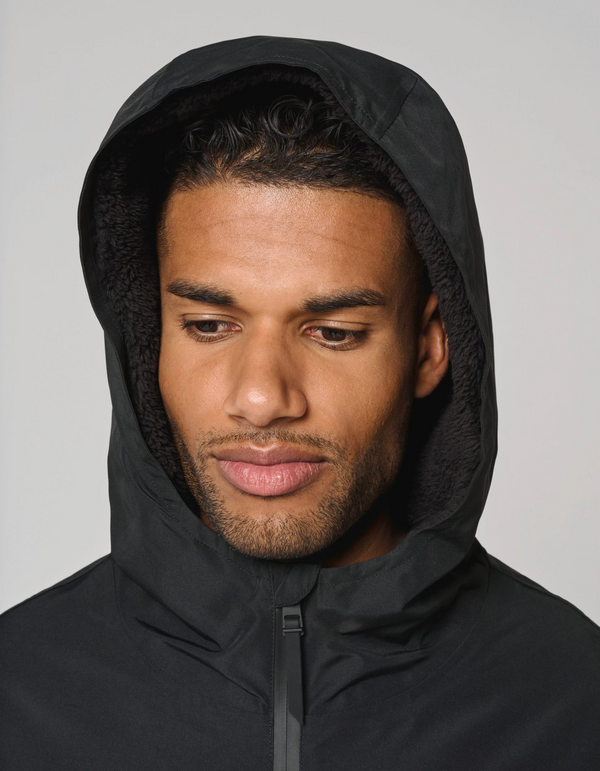 Parka longue sport extrême doublée sherpa unisexe