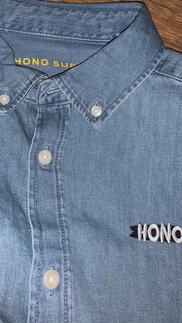 Chemise en jean homme éco-responsable HONO