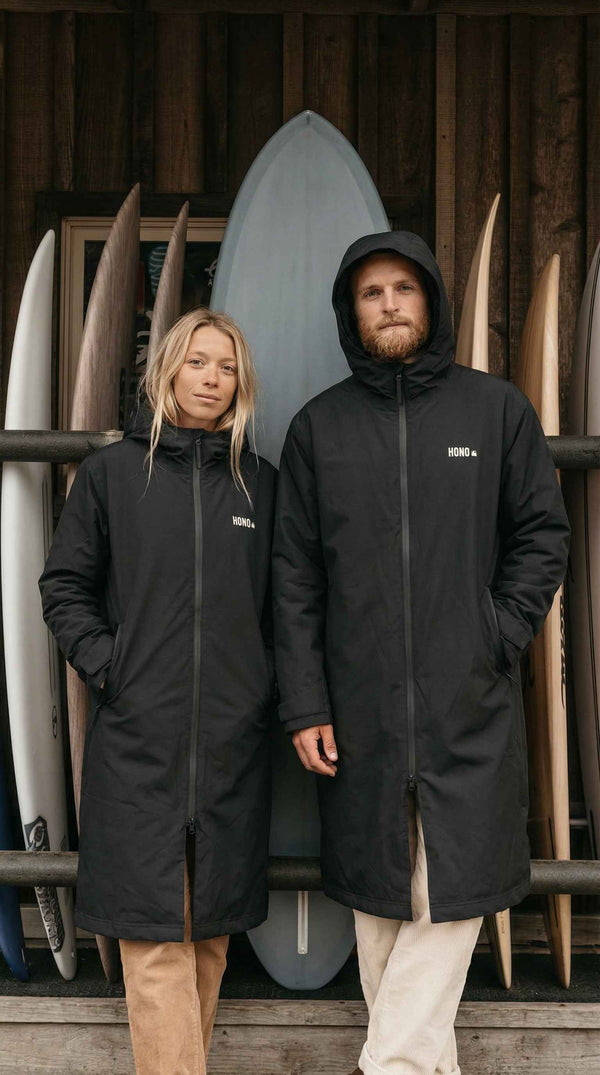 Parka longue sport extrême doublée sherpa unisexe