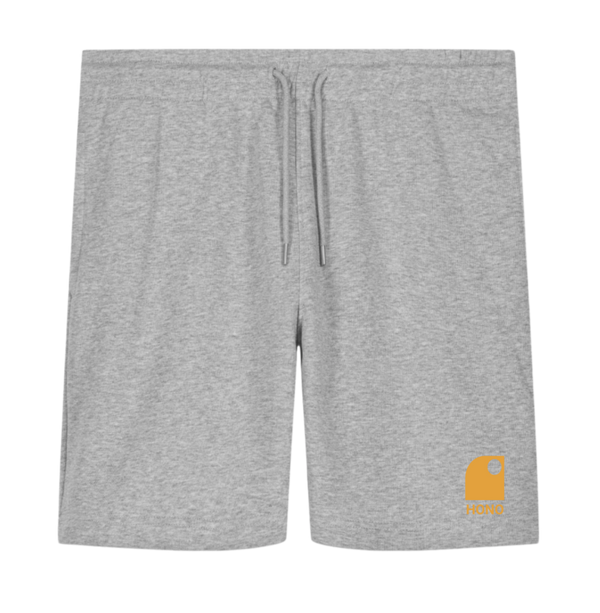 Short organic HONO Wave brodé-gris-