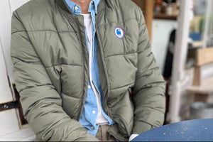 veste en velours cotele HONO SURFWEAR marque française surf eco responsable