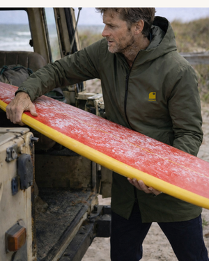 veste en velours cotele HONO SURFWEAR marque française surf eco responsable