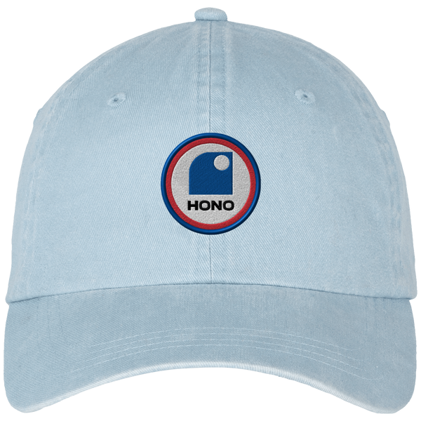 HONO TEAM "washed out" embroidered cap 100% organic cotton