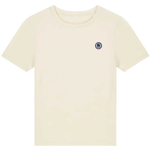 HONO TEAM Women's Fitted T-shirt in organic cotton - embroidered logo