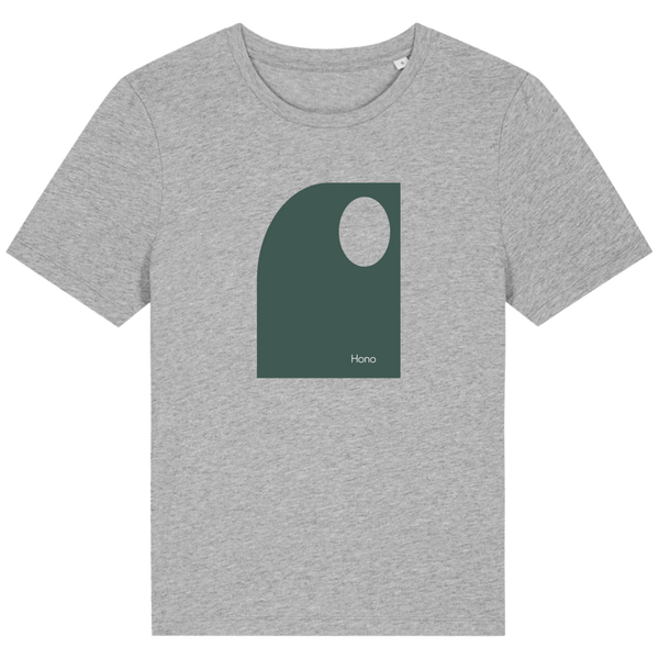 TUBE women's T-shirt, fitted cut. 100% organic cotton.