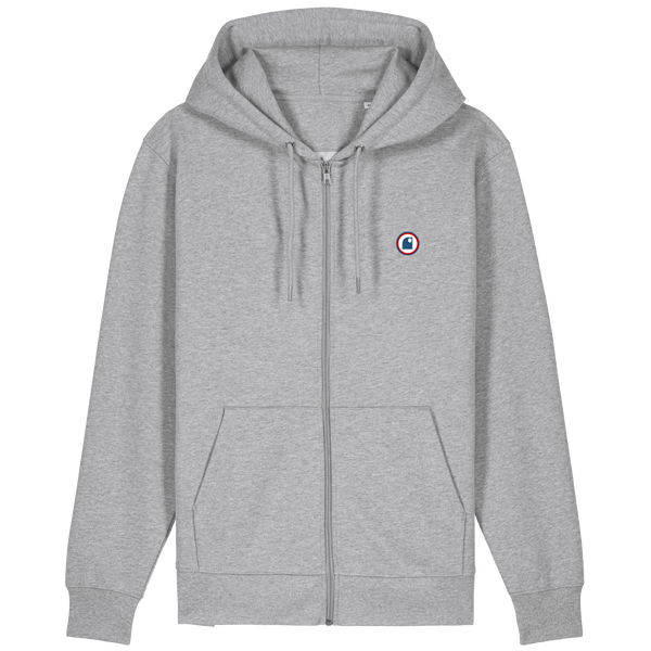 Sweatshirt Zippé HONO TEAM-gros logo dos