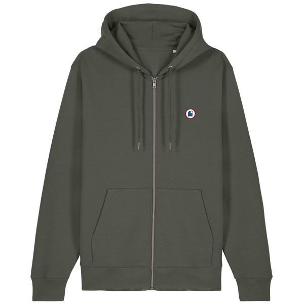 HONO TEAM Zip Sweatshirt - Big Logo on the Back