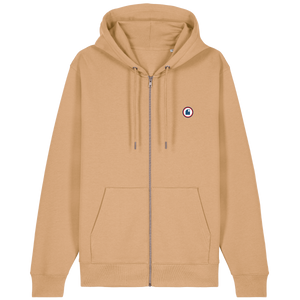 Hoodie Zippé HONO TEAM-gros logo dos
