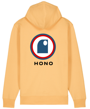 Hoodie Zippé HONO TEAM-gros logo dos
