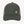 Casquette trucker HONO kaki et beige avec logo brodé beige, vue de face sur fond clair. Casquette surfwear éco-responsable en coton biologique et polyester recyclé, modèle unisexe premium inspiré de l'univers du surf.