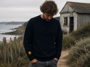 Pull Coastlife  bio et recyclé navy blue