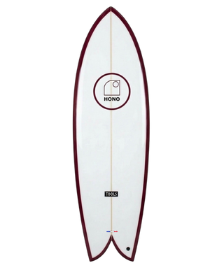 Surfboard Classic Fish HONO 5’8 – Twin Fin-