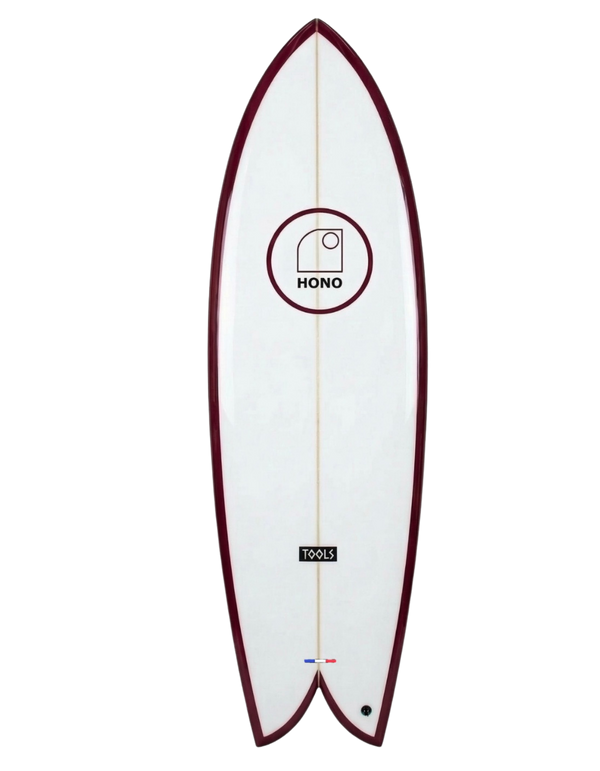 Surfboard Classic Fish HONO 5’8 – Twin Fin-