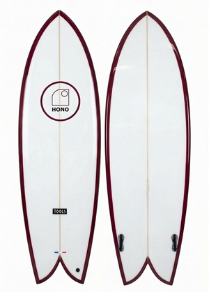 Surfboard Classic Fish HONO 5’8 – Twin Fin-