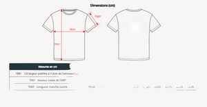 Guide des ailles t-shirt surf HONO coton bio unisexe