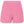 Short éponge éco responsable femme rose broderie jaune