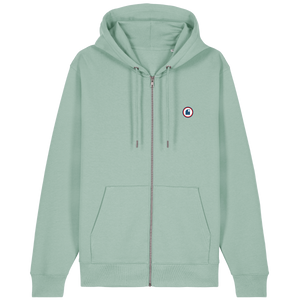 Hoodie Zippé HONO TEAM-gros logo dos