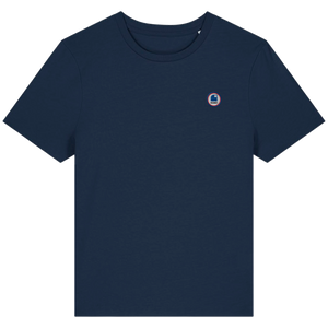 T-shirt Ajusté Femme HONO TEAM coton bio-logo brodé