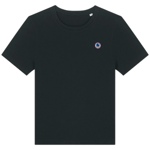 T-shirt Ajusté Femme HONO TEAM coton bio-logo brodé
