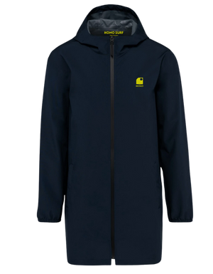 Veste imperméable éco-responsable unisexe HONO noire