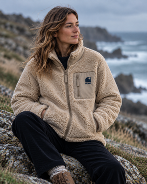Veste polaire  unisexe – Polaire éco chaude et durable-beige