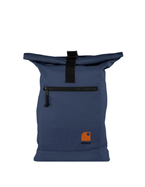 Sac à dos Roll up  logo brodé - polyester recyclé-