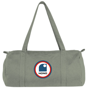 Sac polochon HONO en molleton -coton bio et polyester recyclé