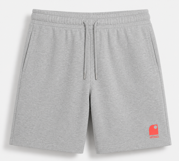 Short organic HONO Wave embroidered-grey-