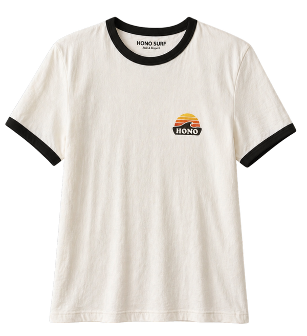 T-shirt Femme Vintage Coton Bio – black  Used