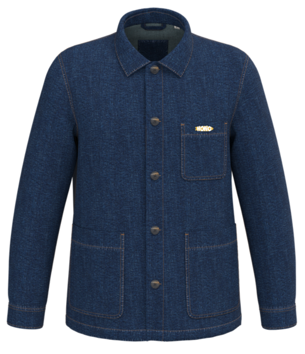 Surfwear, surfwear france, surfwear homme, surfwear femme, surfwear eco, surfwear eco-reponsable, surfwear coton organic,veste en jean surfwear, veste n jean unisexe, veste en jean HONO