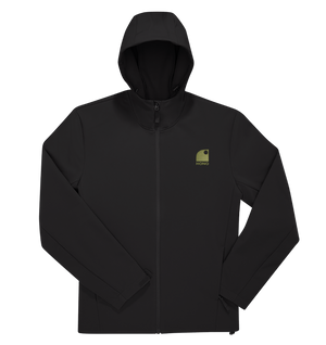 Veste Softshell  3 Couches Recyclée – Protection Chaude & Durable-Noire