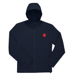 Veste Softshell  3 Couches Recyclée – Protection Chaude & Durable-Navy