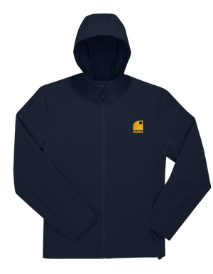 Veste Softshell  Hiver 3 Couches Recyclée – Protection Chaude & Durable-Noire