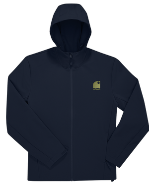 Veste Softshell  3 Couches Recyclée – Protection Chaude & Durable-Navy
