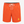 Boardshort surf homme HONO paprika en matière recyclée avec logo brodé jaune