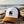 Casquette surf trucker recyclée HONO avec logo brodé navy, panneau avant blanc, visière camel et arrière en mesh navy recyclé, photographiée sur du bois flotté face à l'océan