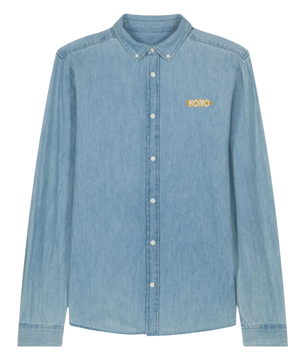 Chemise en jean homme éco-responsable HONO